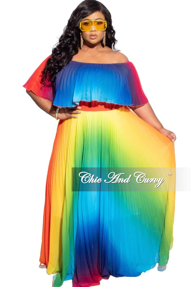 Rainbow Plus Size